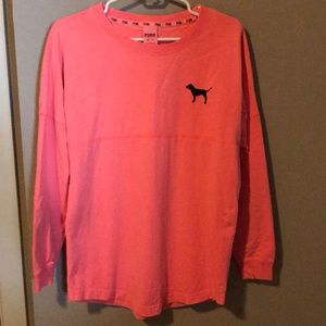 PINK long sleeve tee